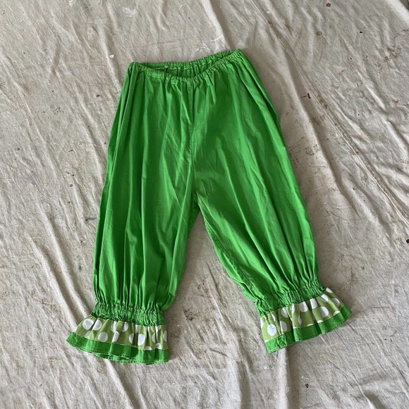 Antique Early 1900s Polka Dot Cotton Bathing Costume/ Playsuit w Cap & Bloomers - Picture 6 of 12